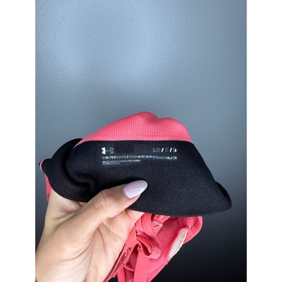 Under Armour Pink and Black Long Line Womens Sports Bra Size Large - Picture 4 of 4